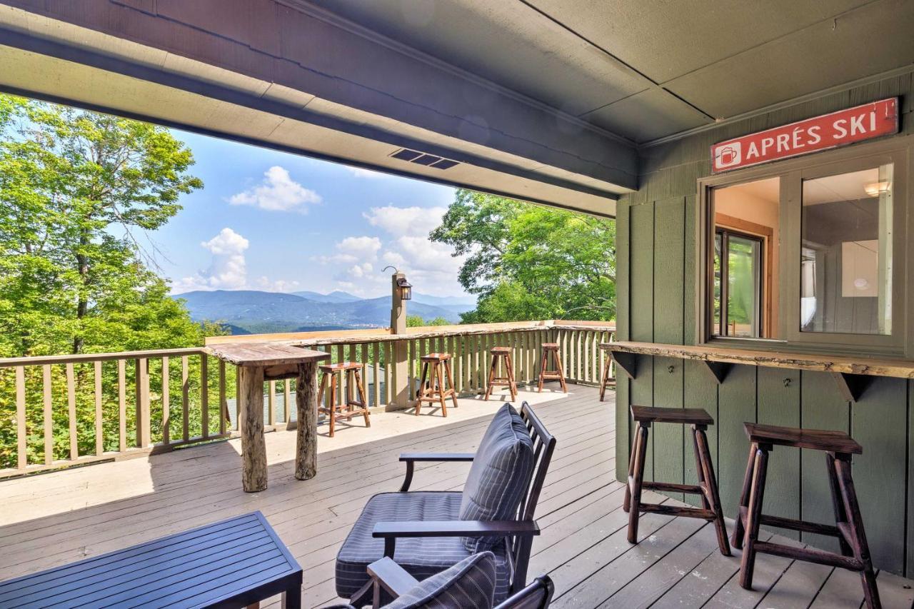 Cabin With Hot Tub And Mountain Views Less Than 5 Mi To Boone Блоуинг Рок Екстериор снимка